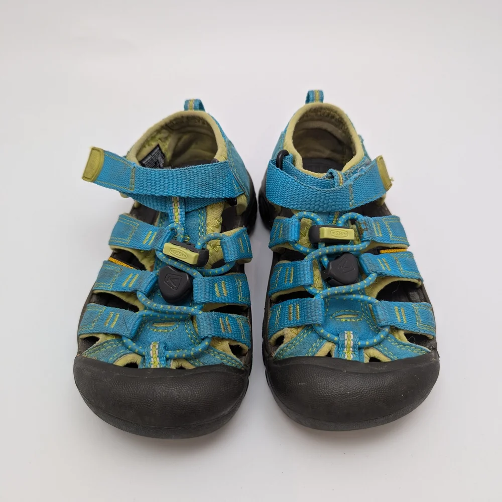 Keen Kids Blue and Green Water Sandals